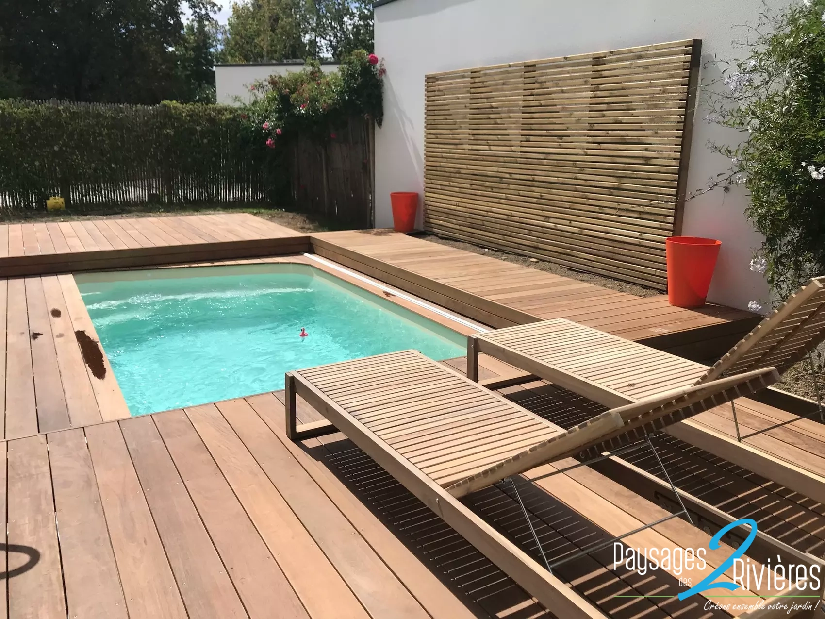 Terrasse amovible en bois - Paysagiste Nantes - Paysages des 2 Rivières