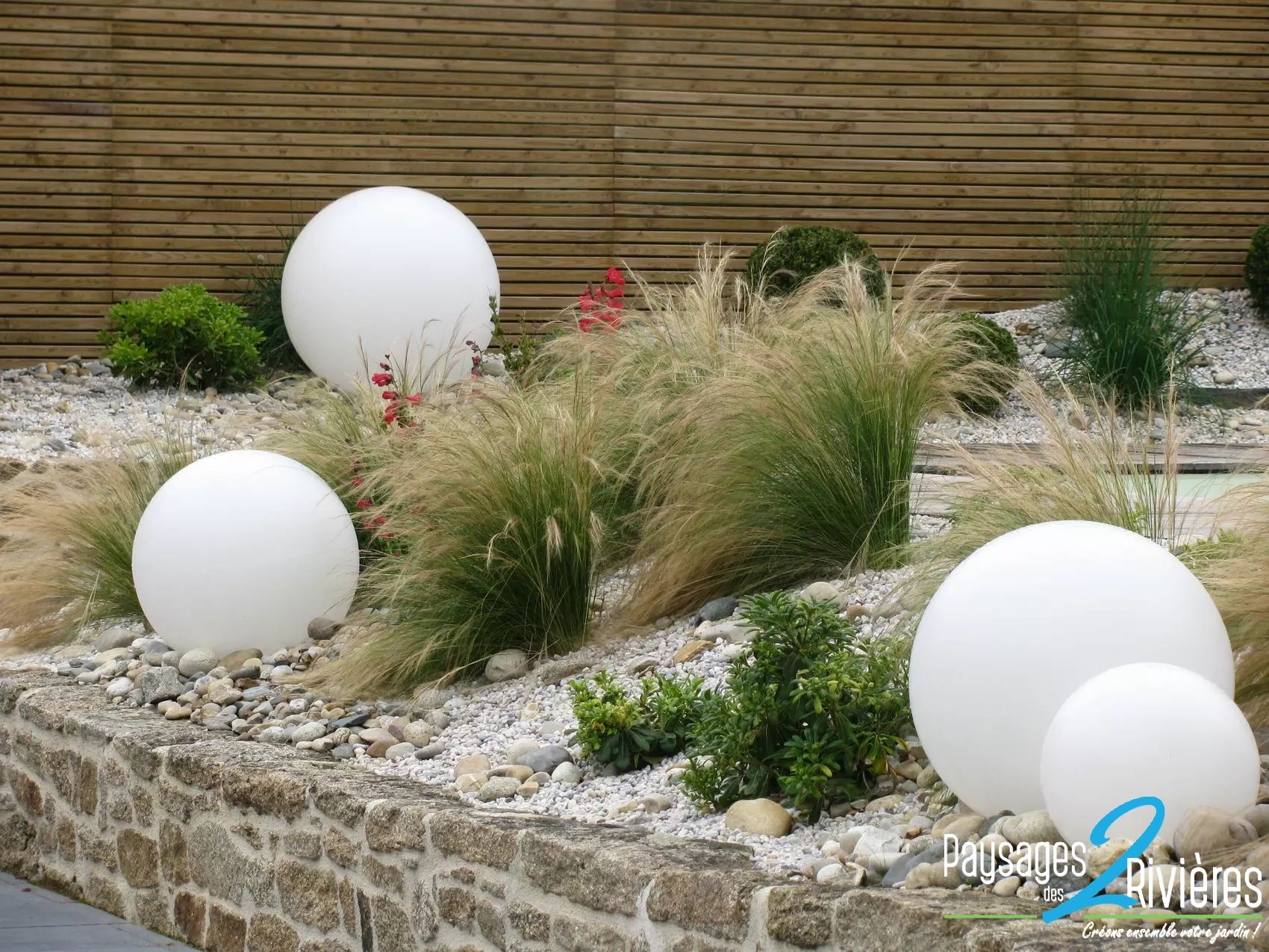Massifs de jardin - Paysagiste Nantes - Paysages des 2 Rivières