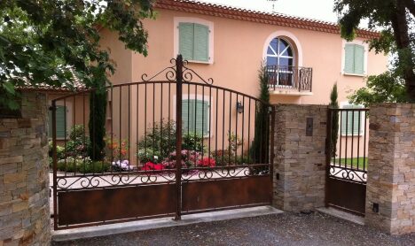 clôture de jardin