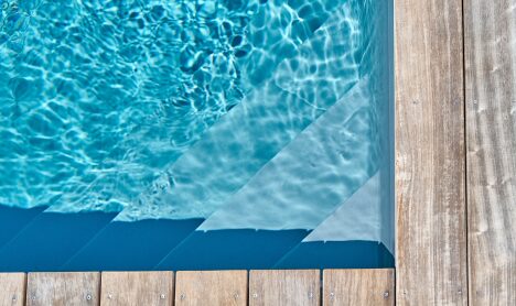 plage de piscine