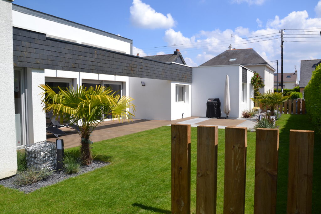 clôture de jardin - gabion jardin